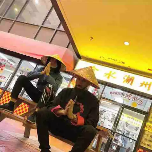 Phyno Pictured In China, Dressed As "Kung Fu" Fighter
